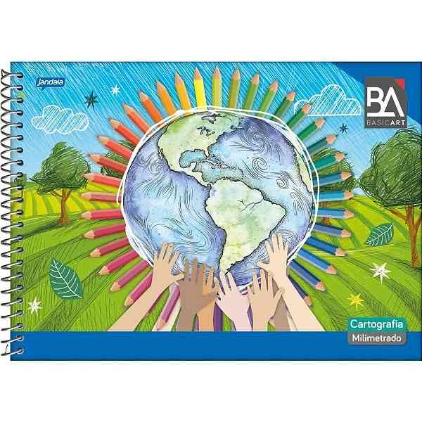 CADERNO DESENHO/CARTOGRAFIA BASIC C.D.